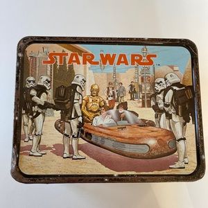 Vintage 1977 Star Wars Metal Lunch box
